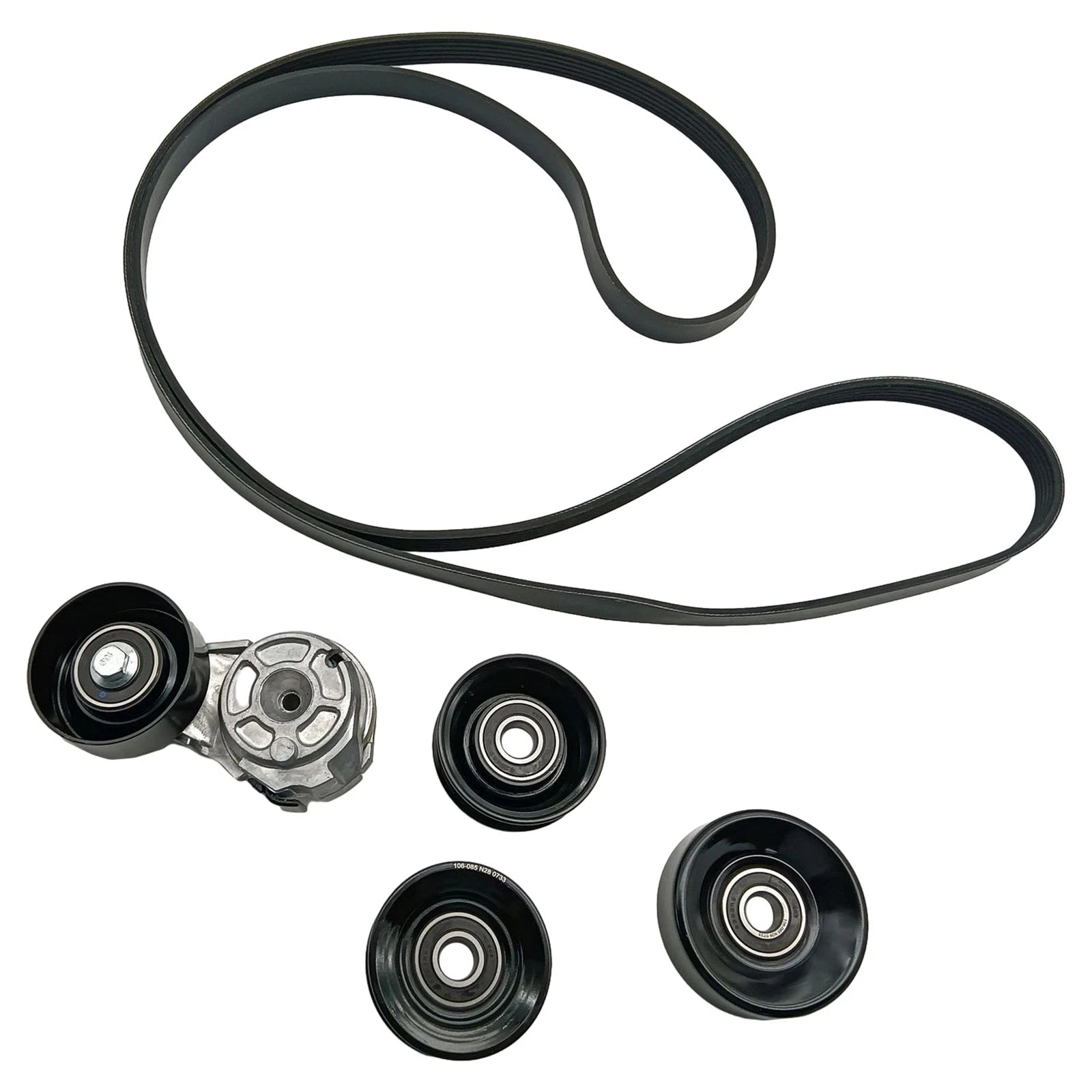 Serpentine Belt Tensioner Pulley Kit for Ford Mustang V8 (2003–2004)