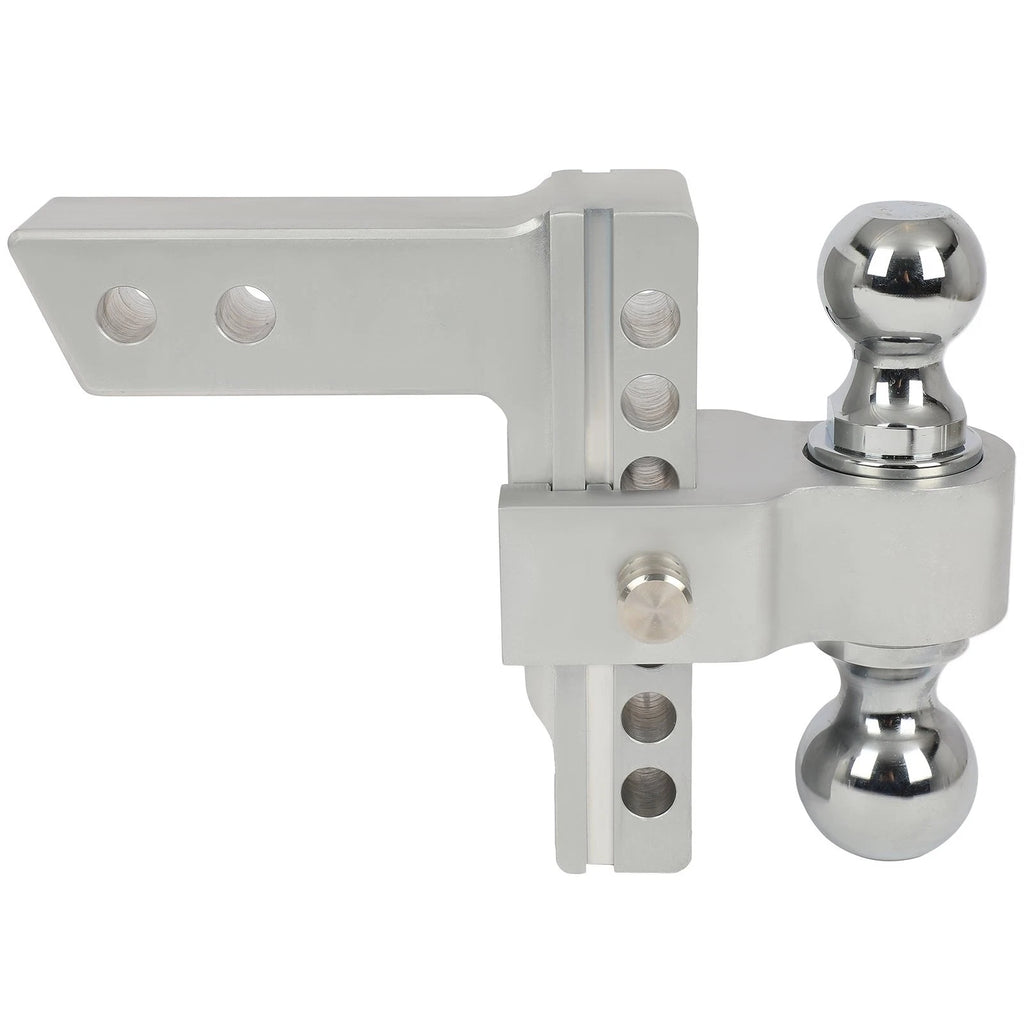 2" Receiver Adjustable Trailer Towing Hitch Dual Ball Mount (10000lbs)