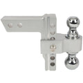 2" Receiver Adjustable Trailer Towing Hitch Dual Ball Mount (10000lbs)