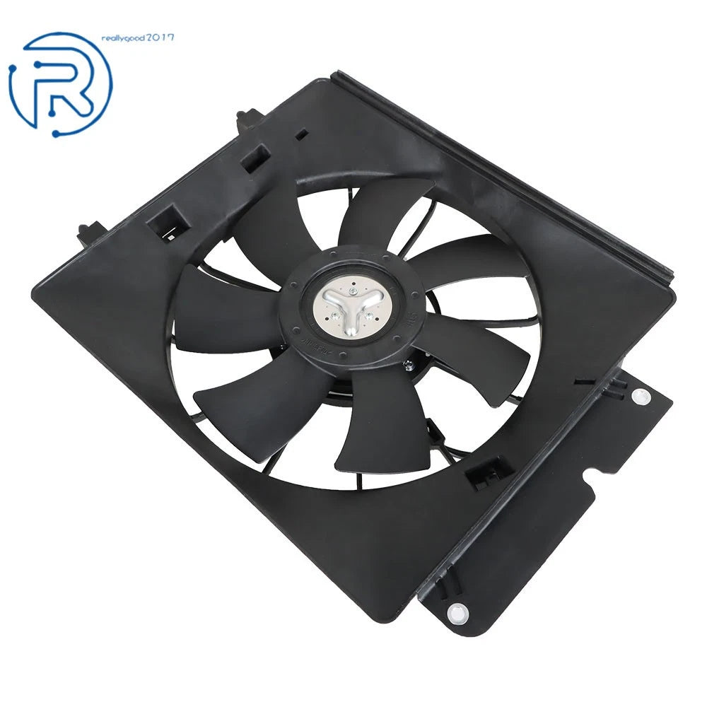 AC condenser cooling fan motor & shroud for Honda CR-V (2002–2006)