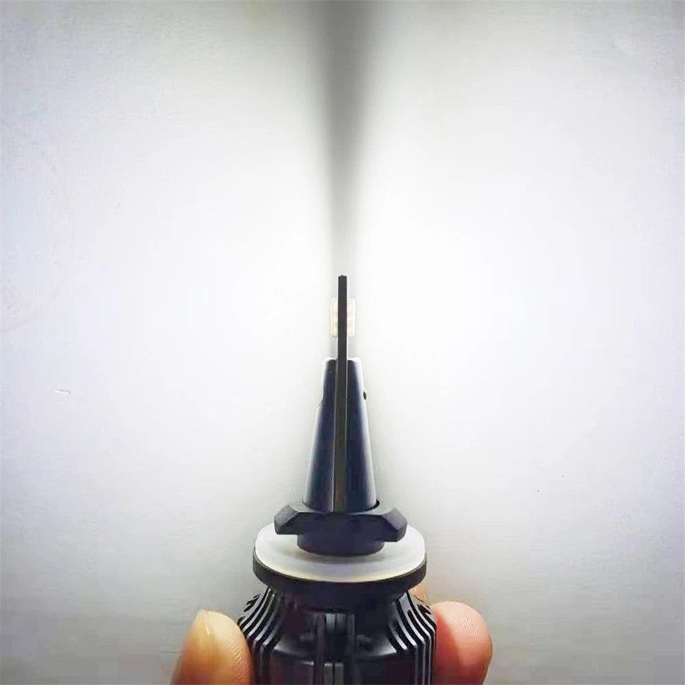 2X LED Fog Light Bulbs for H27W/2 881 (6500K)