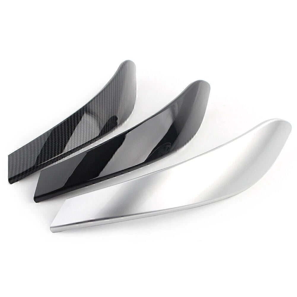 1Pc Carbon Fiber Right Inner Door Handle Panel Cover Trim for BMW 3 4 Series (2012–2020)