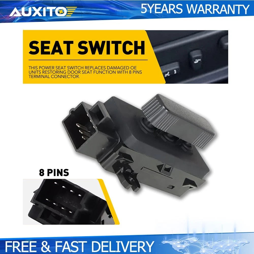 Front Power Seat Switch for Chevy Silverado Suburban Tahoe (2001–2007) PSW21 H