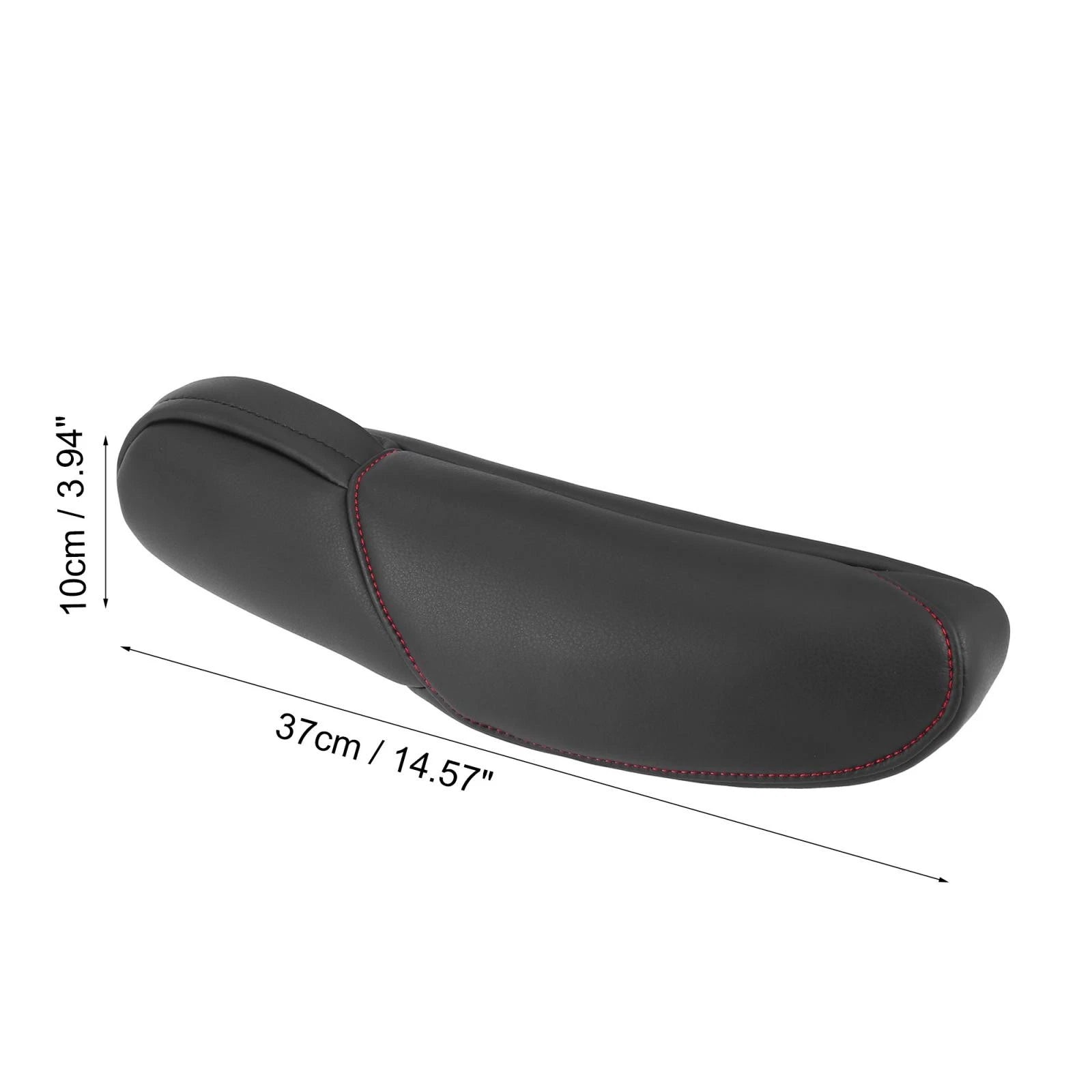 Pair Front Seat Armrest Covers for Honda CR-V (2010–2011) Black Red Line