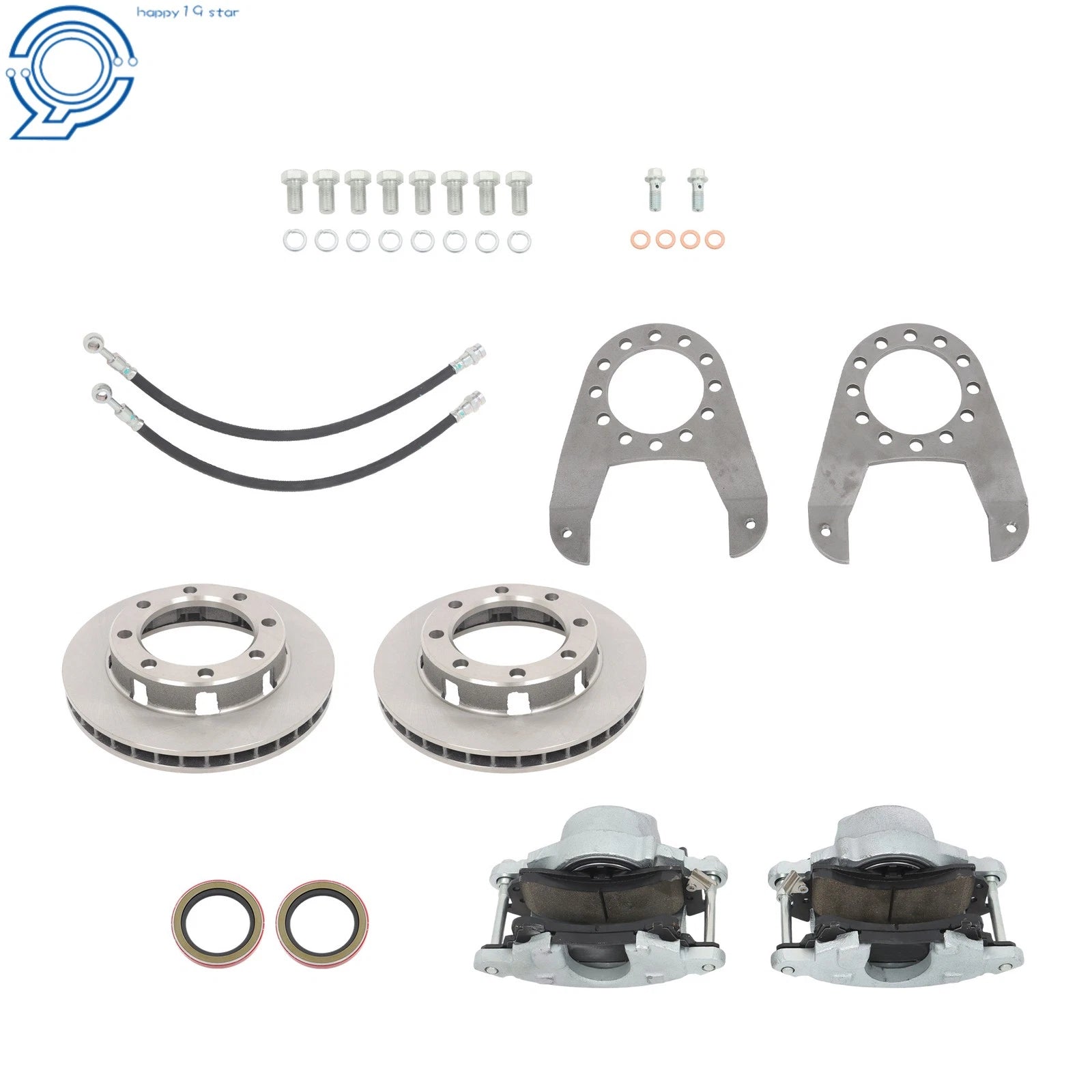 14 Bolt Complete Disc Brake Conversion Kit for GM (1973–1988)
