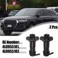 2X Headlight Washer Nozzle Sprayer Jet for Audi Q7 (2007–2015)