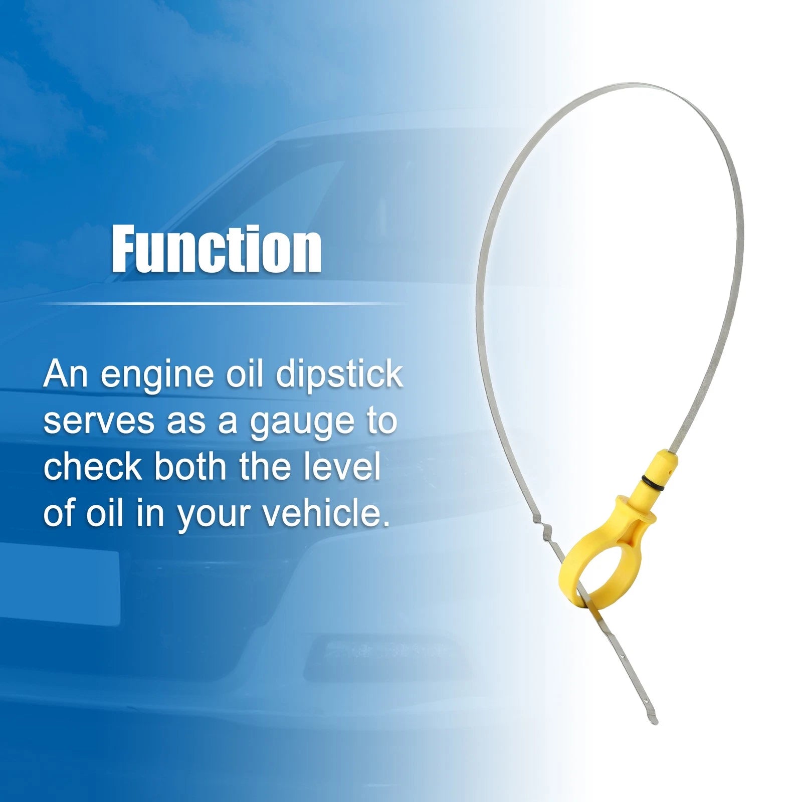 Engine Oil Dipstick for Ford Escape Hybrid Limited (2005–2012) No. 8E5Z6750C