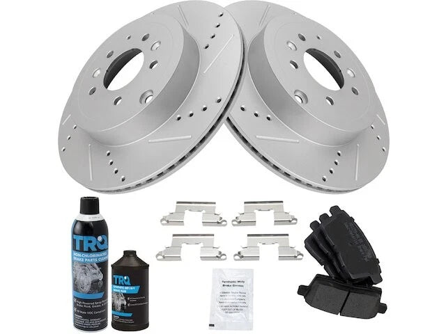 Rear Brake Pad and Rotor Kit for Mazda CX-9 (2007–2015) YN683NX