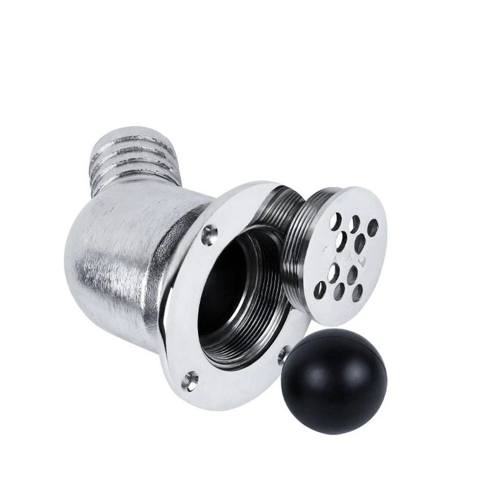 Yacht Drain Fitting for Boats (316 Marine Stainless Steel)