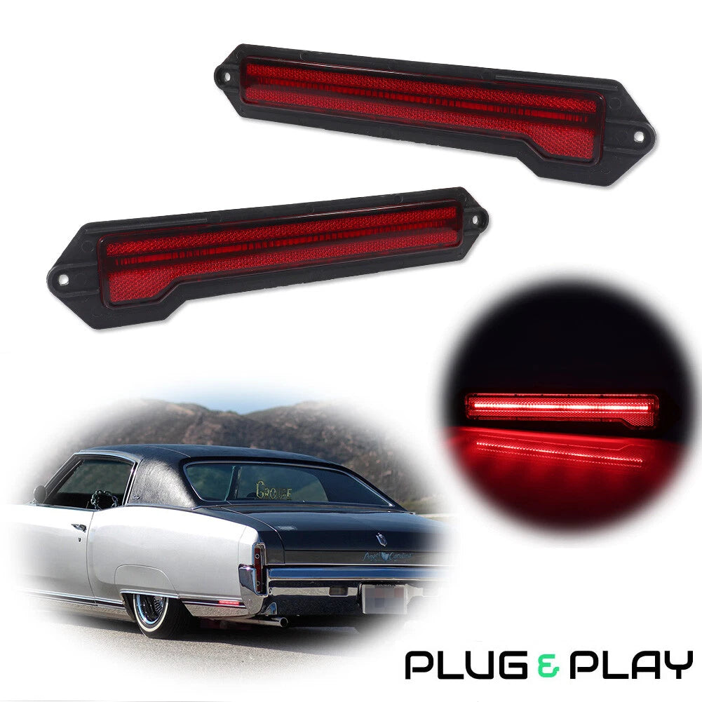 LED Rear Side Marker Indicator Lights for Chevrolet Monte Carlo (1970–1972)