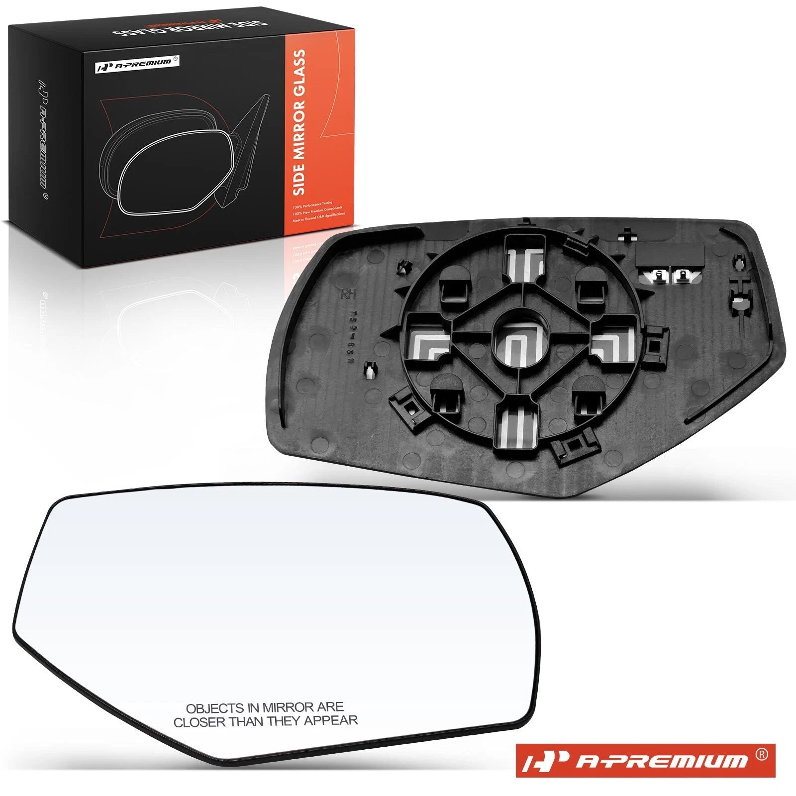 Heated Passenger Power Mirror Glass for Silverado 1500 (2015–2018)