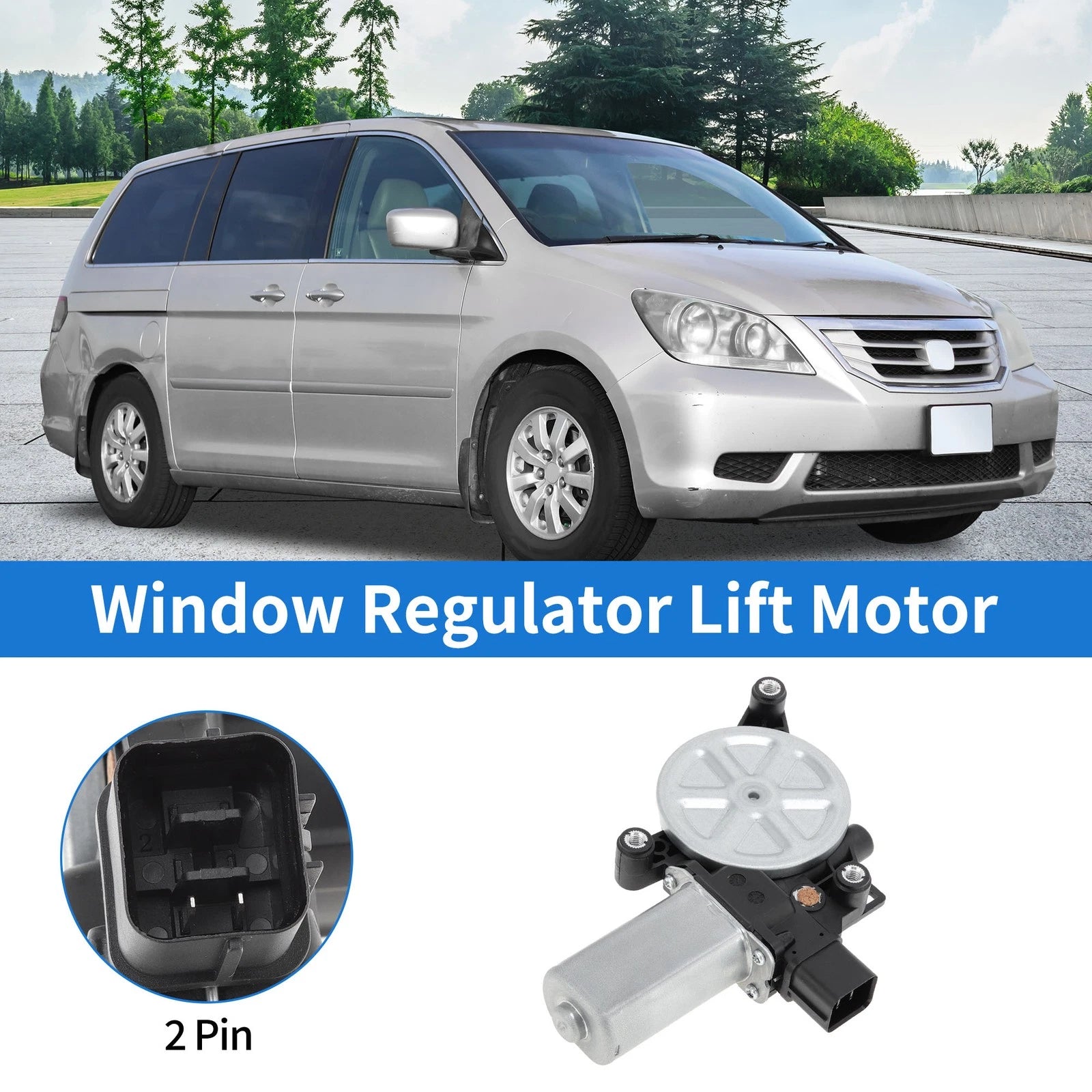 Power Window Regulator Lift Motor No.742969/72710SHJA22 for Honda Odyssey (2005–2010)