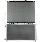 Cooling Kit for Honda Accord (2006–2007) - Radiator & AC Condenser