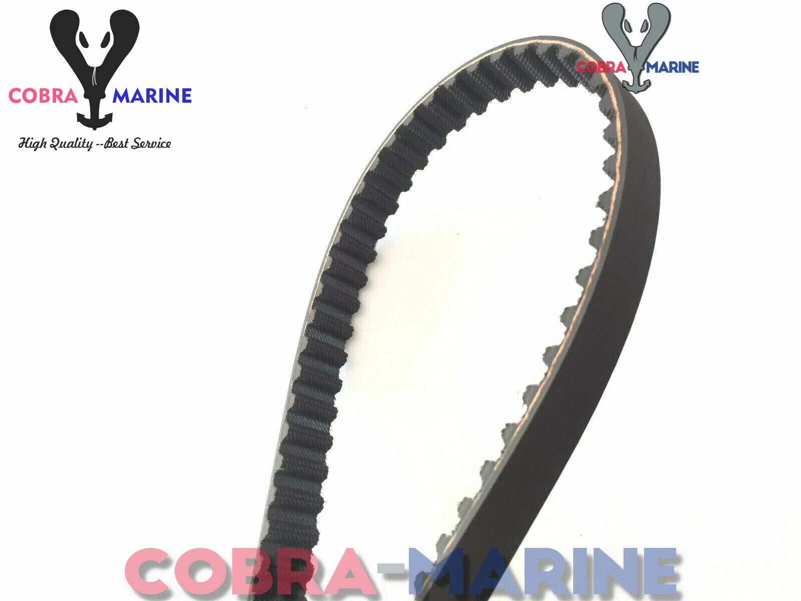 Timing Belt for Yamaha Outboard 25/30/40hp 4-Stroke (1996–2023) 65W-46241-00, 18-15135