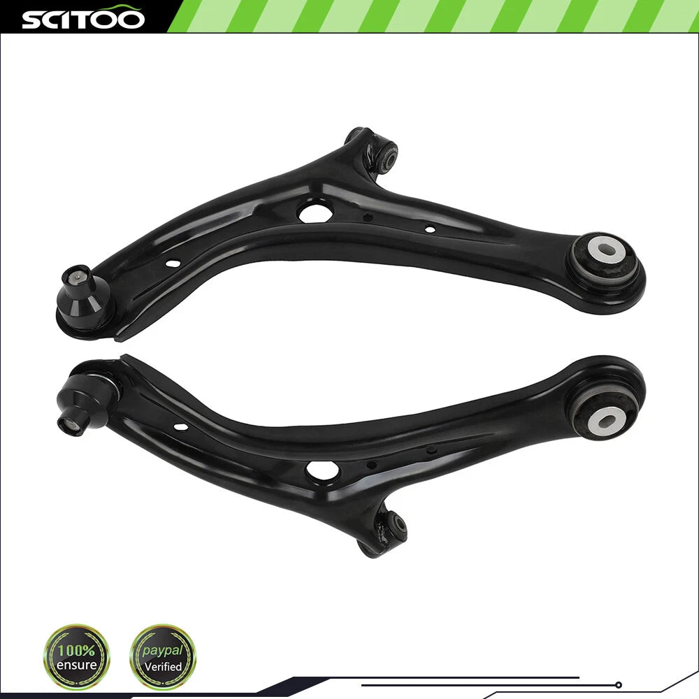 2X Front Lower Control Arm w/ Ball Joints for Ford Fiesta (2011–2019)