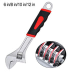 Adjustable Wrench for Universal Use (High Carbon Steel)