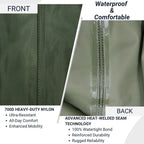 Waterproof Chest Waders with Boots for Unisex (Mud, Farming, Fishing, Hunting)