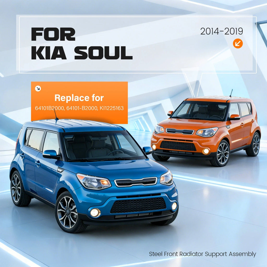 Steel Front Radiator Support Assembly for Kia Soul (2014–2019) #64101B2000