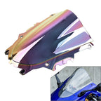 Front Windscreen Wind Deflector for Yamaha YZF-R3 YZF-R25 (2019–2024) Dark-Iridium