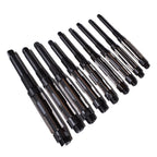 Set of 9 Adjustable Hand Reamers for Automotive Use