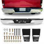 Chrome Rear Step Bumper Assembly for Dodge Ram 1500 2500 3500 (2002–2009)