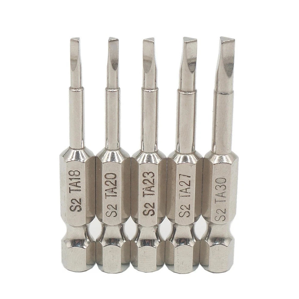 5X Magnetic Triangle Head Screwdriver Bits Set TA1.8/TA2.0/TA2.3/TA2.7/TA3.0mm