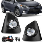 Fog Lights for Toyota Corolla S (2014–2016) - Pair with Switch & Wiring