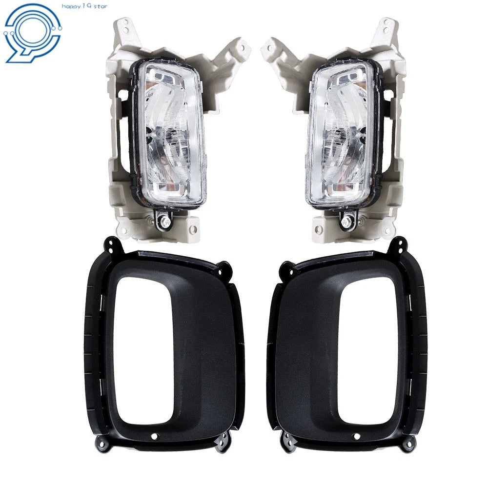 Set of 2 Fog Light Lamps with Bezel for Kia Sorento (2014–2015)