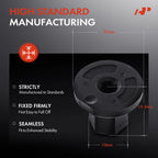 30Pcs 10mm Hex Wheelhouse Liner Nut Retainer Clips for Chevy GMC