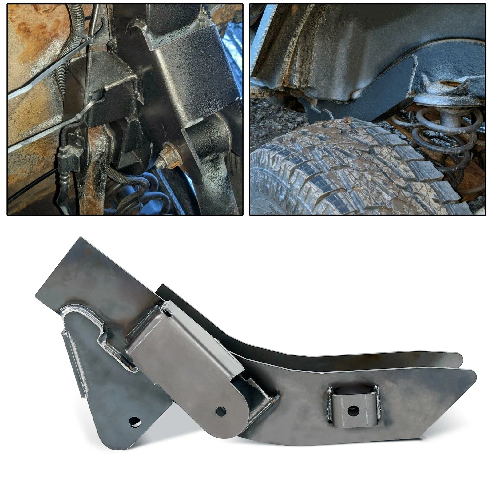 RH Rear Trail Control Arm Frame Rust Repair for Jeep Wrangler TJ (1997–2006)