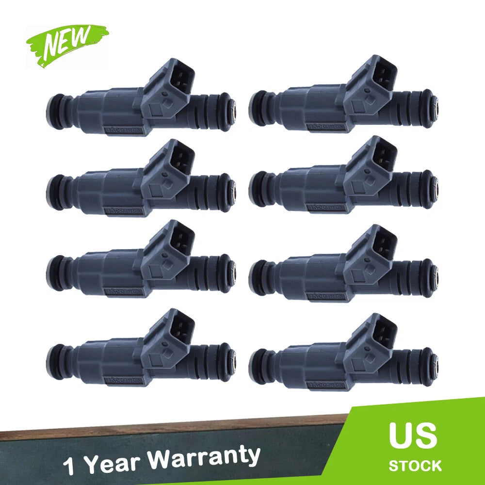 Set of 8 Fuel Injectors for Chevy Corvette (1992–2004) 5.7L