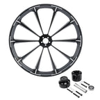 26" Front Wheel Rim Dual Disc Hub for Harley Street Road Glide (1997–2021)