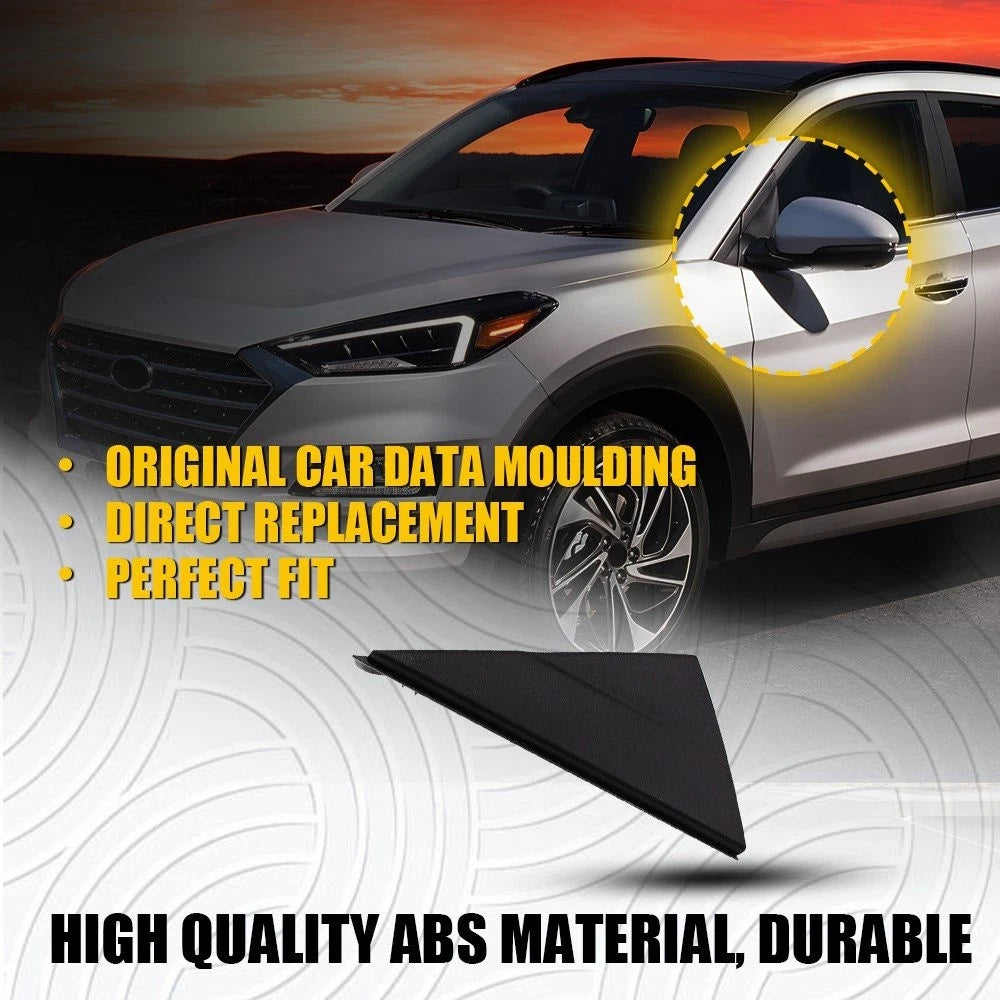 Fender Pillar Trim Mirror Corner Molding Left for Hyundai Tucson (2016–2020)