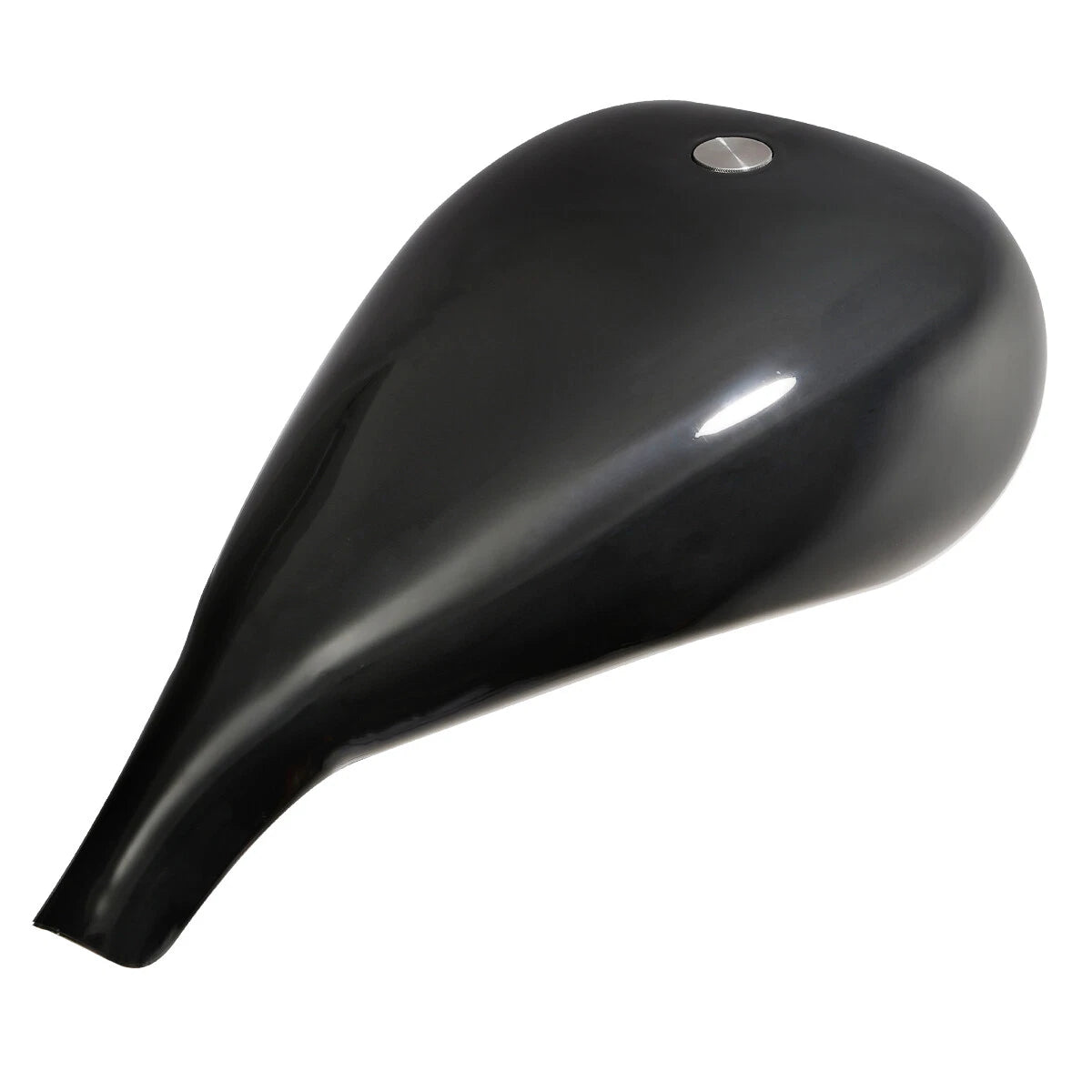 5" Extended Fuel Gas Tank 4.7 Gallon for Harley Touring Road Glide