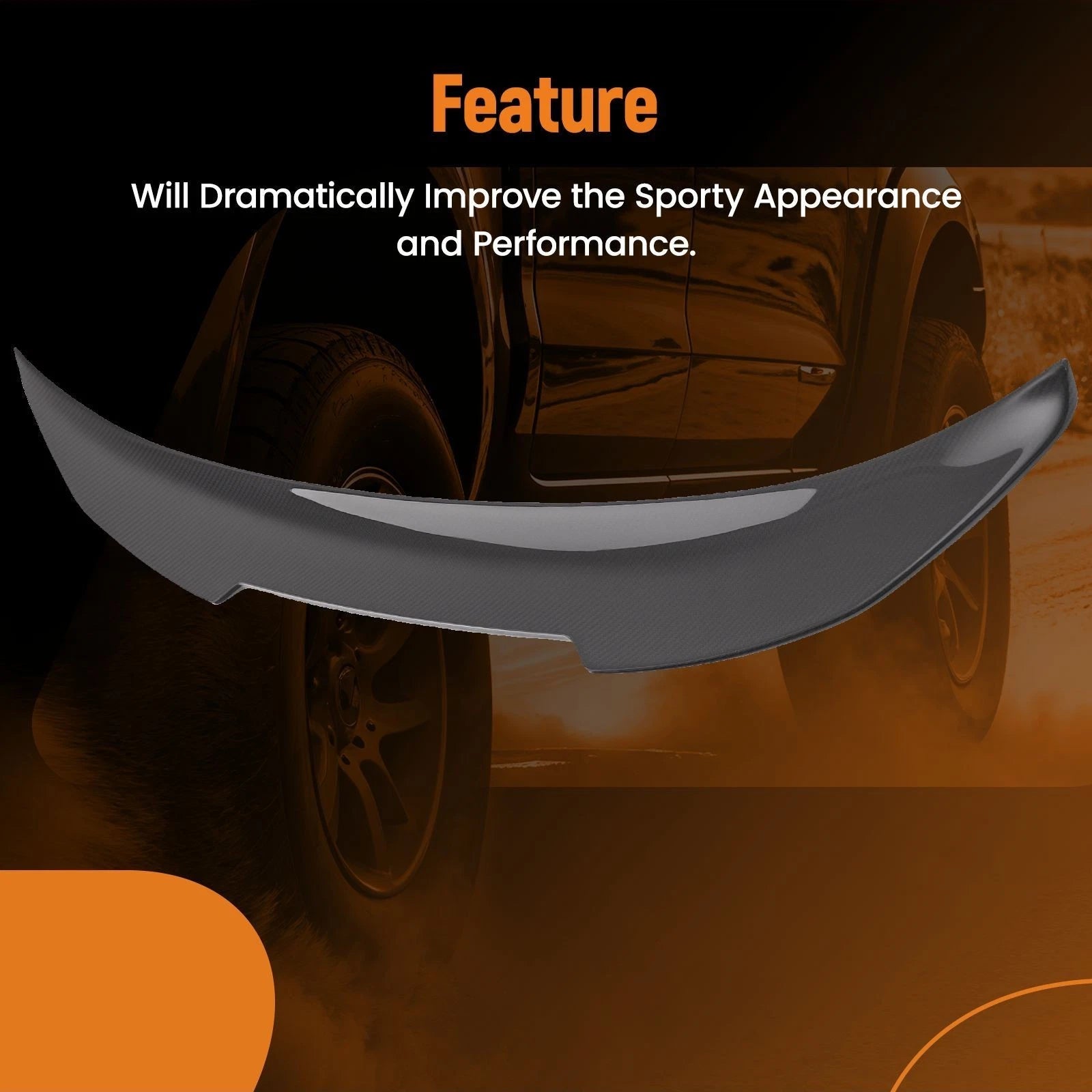 Carbon Fiber Rear Trunk Spoiler Wing for BMW G26 4 Series (2021–2024)