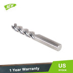 3 Flute Long Length Carbide End Mill for Aluminum (1/2")