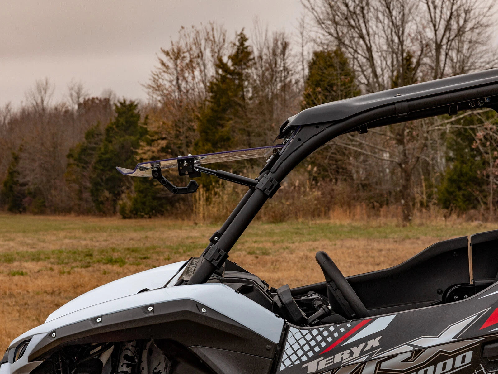 Scratch Resistant Flip Windshield for Kawasaki Teryx KRX 1000 (2020–2023)