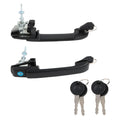 Set of 2 Door Handles with Keys for VW Jetta Golf (1993–1999)