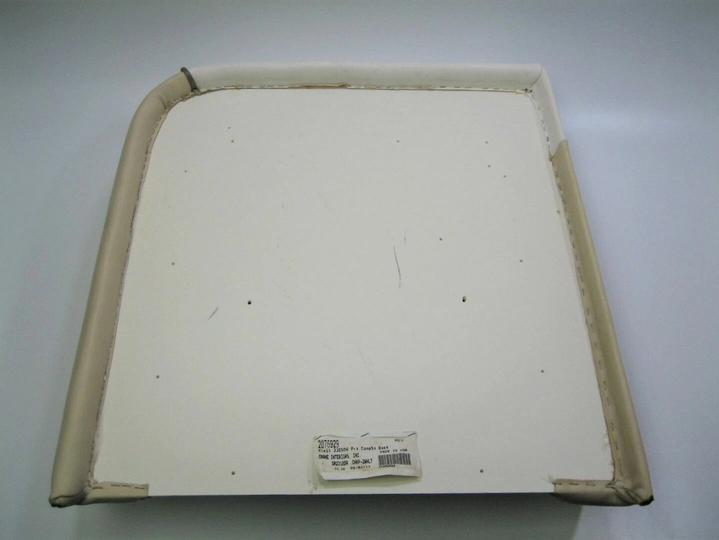 Beige Helm Seat Cushion for Sea Ray 215 Express Cruiser
