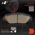 Ceramic Front Brake Pads for Toyota Corolla 2019-2022 Prius Prime 2020-2022