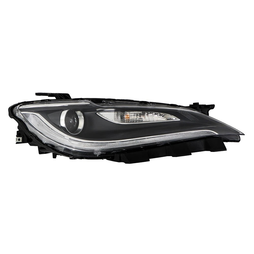 Passenger Side Headlight for Chrysler 200 (2016-2017) Halogen Clear