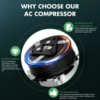 A/C Compressor for Ford E-350/E-450 Super Duty (2008–2010)