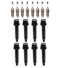 Set of 8 Ignition Coils & Iridium TT Spark Plugs for Lexus 5.0L V8
