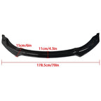 Front Bumper Spoiler Lip for BMW M3 M4 (2015-2020)
