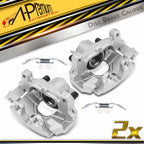 Pair Front Brake Calipers with Brackets for Ford Fusion (2015–2020)