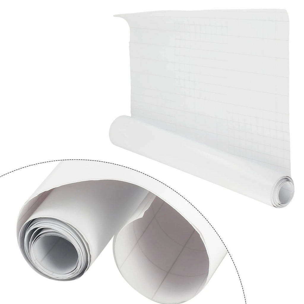 Gloss White Vinyl Film Car Sticker 30x150cm UV-Resistant
