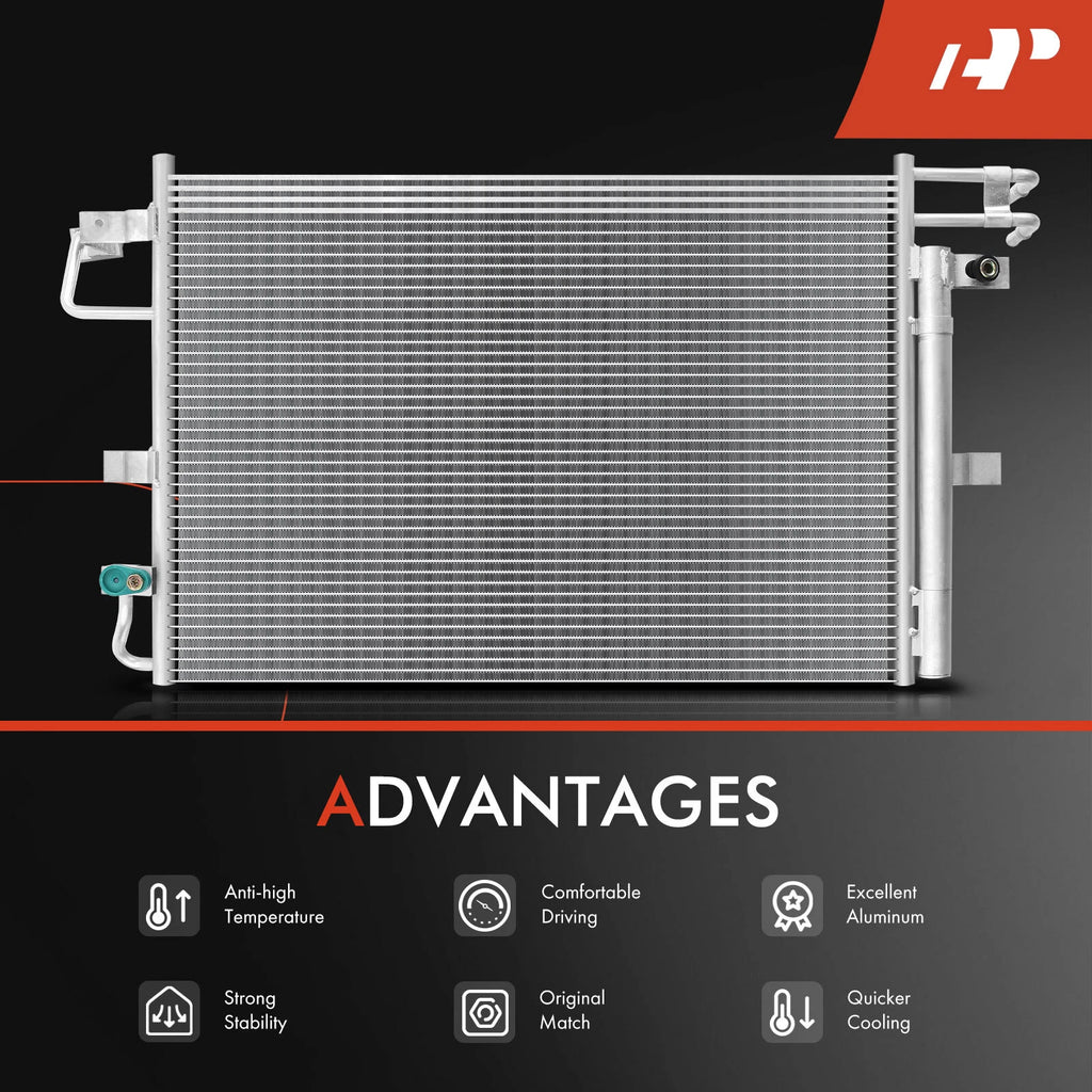 A/C Condenser with Receiver Drier for Ford F-150 (2011–2019)