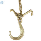 Set of 2 V-Chain Bridles with 8" Medium J Hooks for G70