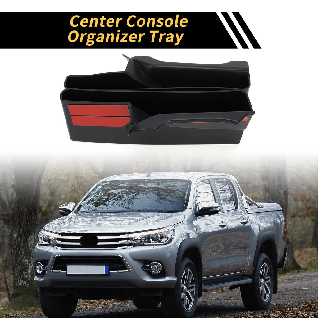 Pair Center Console Side Organizer Insert Tray for Toyota Tacoma (2016–2023)