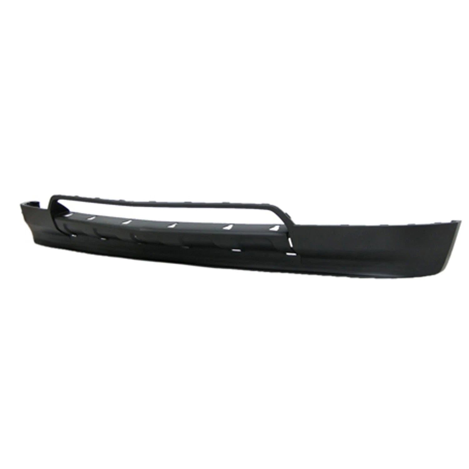Replacement Gray Textured Polypropylene Front Lower Bumper Cover